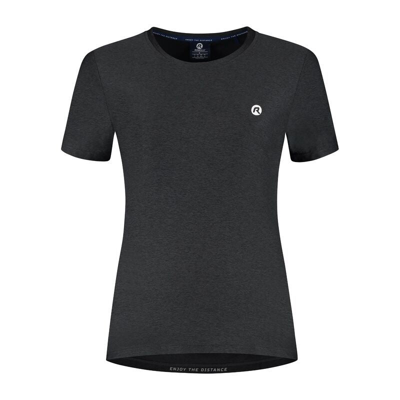 Rogelli d/b ESSENTIAL women's t-shirt fekete póló