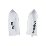 Northwave Bomb Hello Goodbye Jersey L/S White 4xl póló 89261206_50