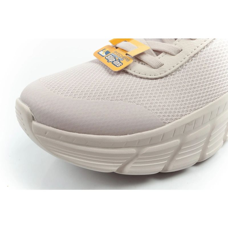 Skechers women's sports Bobs B Flex SLIP-INS ecru comfortable utcai cipő