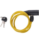 Dunlop bicycle lock 0.6x90 cm sárga kiegészítő 2082585