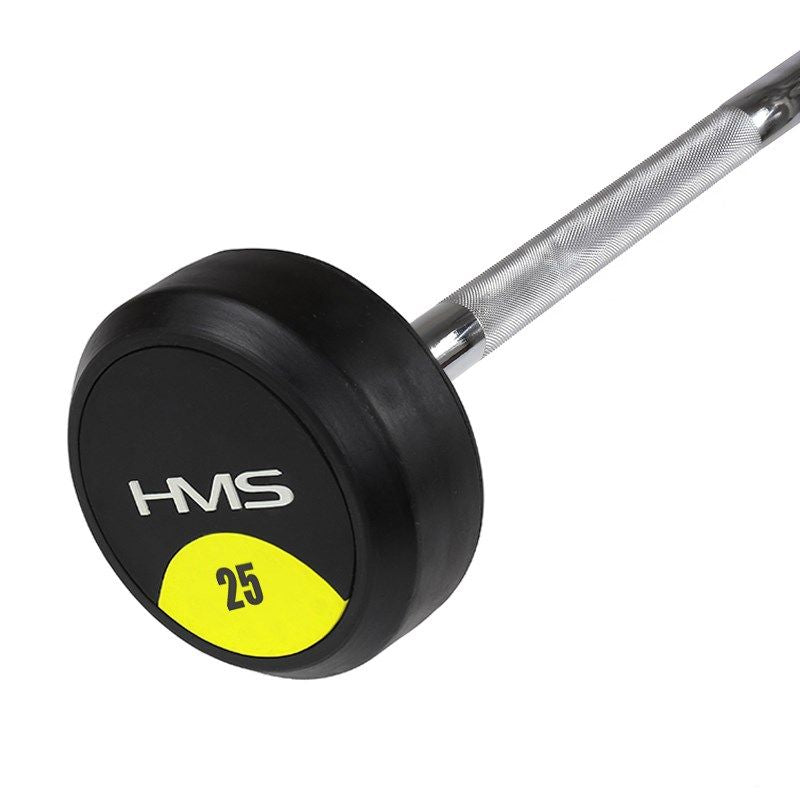 HMS Rubber-coated fixed barbell/bar 25 kg GSG25 súlyzó 17-58-007