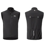 Rockbros MJ012 thermal vest size L - black fekete vests