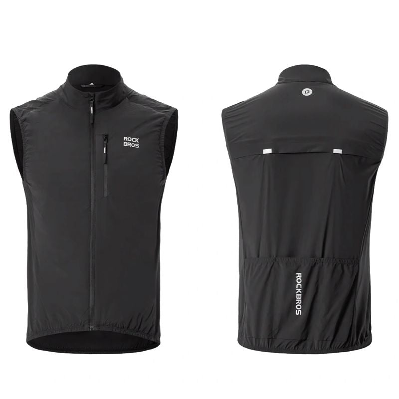 Rockbros MJ012 thermal vest size L - black fekete vests