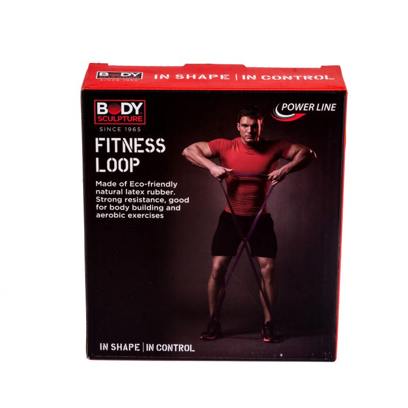 Body Sculpture Resistance Band 2.9 cm BB 104PP lila edzőfelszerelés BB104PP