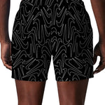 Nike Breaker Tossed Swoos 5" Volley Swim black fekete rövidnadrág NESSG572001