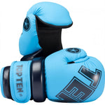 TOP TEN ROTT "GLOSSY BLOCK" Open Gloves jasnoniebieski+xs kesztyű