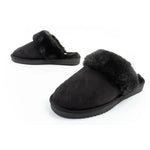 O'Neill Pomnio women's slippers, insulated slip-on slippers, fashionable, warm, black fekete papucs
