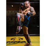 DBX Bushido Shin Guards - Phantom Red piros protectors and knee pads