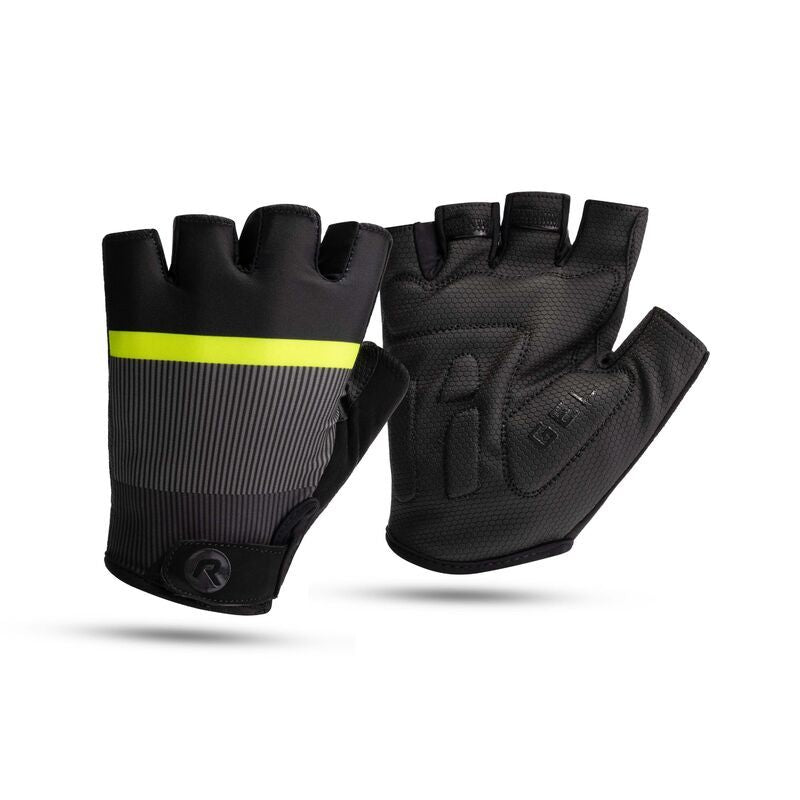 Rogelli HERO II gloves black-fluorescent 2XL fekete kesztyű