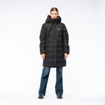 Iguana Quilted Winter Coat Manka W fekete kötött sapka 92800621825
