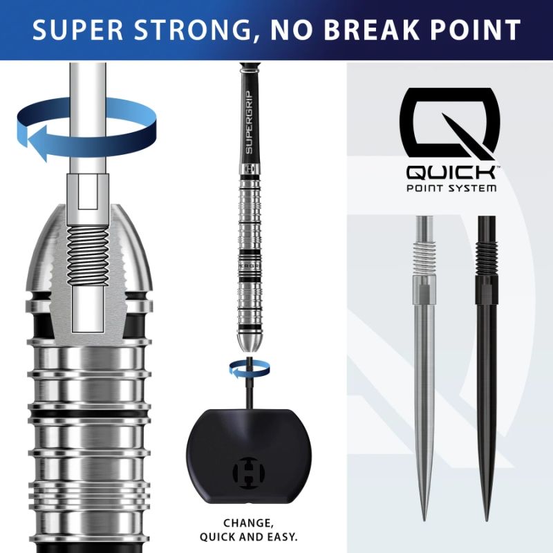 Harrows QUICK POINT Black Tips Egyéb