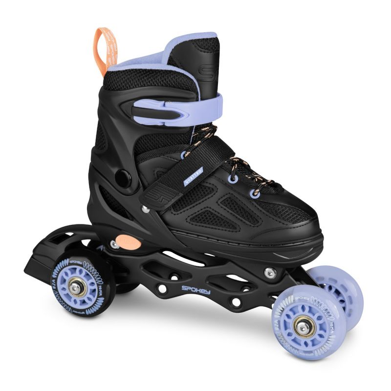 Spokey Quattro 4IN1 SPK-943428 inline skates size 30-33BK/VT Szabadidő kiegészítő