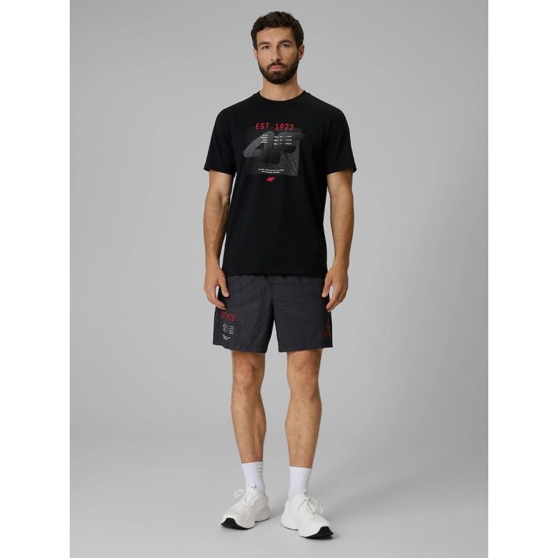 4F Men's regular printed T-shirt póló 4FRSS26TTSHM4039-20S
