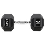 HMS HEX PRO dumbbell 16 kg szürke póló 17-66-117