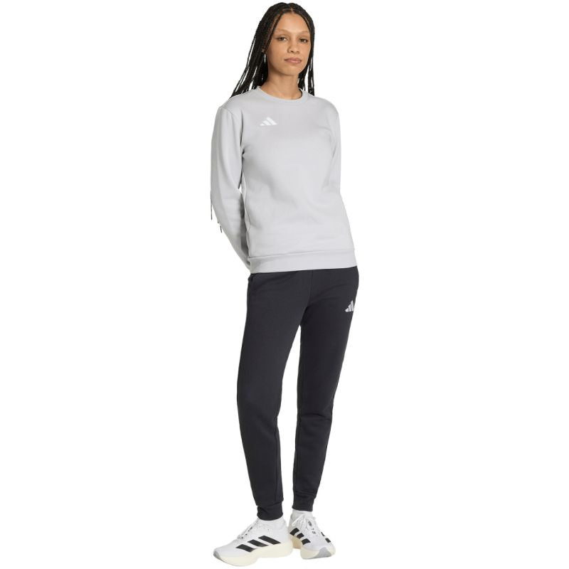 Women's adidas Entrada 26 Sweat Top Gray