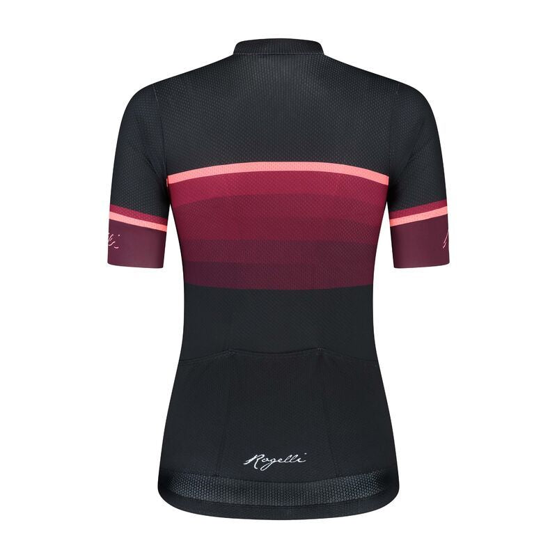 Rogelli IMPRESS II women's t-shirt, burgundy-, korall póló