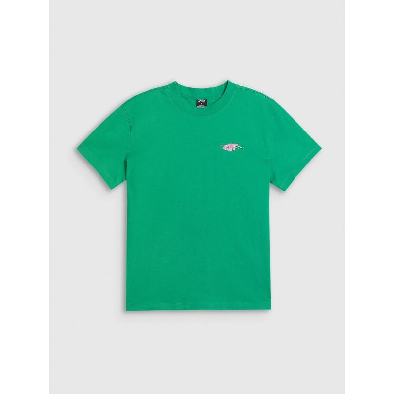 4F Women's loose T-shirt with print póló