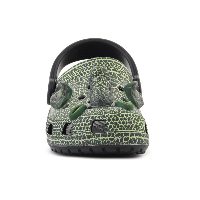 Crocs Classic Iam Scary Dino Clog T Kids Black