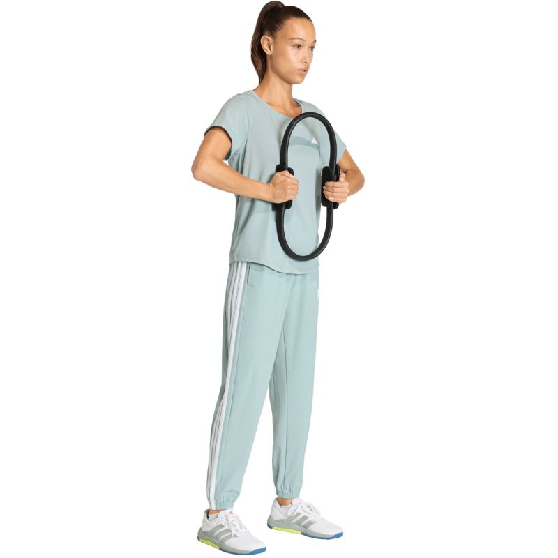 adidas Workout Essentials 3-Stripes Woven Women's Pants Mint