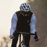 Rockbros ROAD TO SKY insulated windproof vest S - black s \ czarny vests