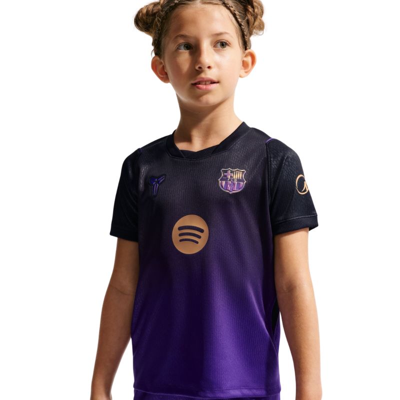 Nike FC Barcelona Stadium Away 2026/27 Kids' Soccer Kit Purple- fekete kiegészítő II1649505