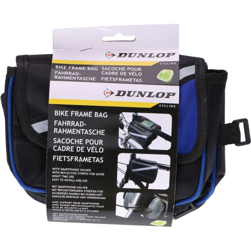 Dunlop Bike Frame Bag 2ass fekete kiegészítő 027395