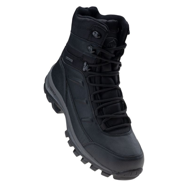 Elbrus Spike Mid Wp fekete cipő