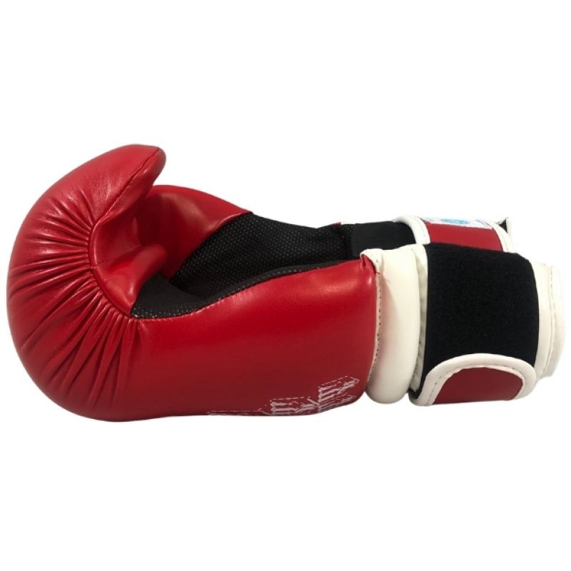 MASTERS FIGHT EQUIPMENT ROSM-FIGHT Open Gloves (WAKO APPROVED) piros kesztyű 01518-02WM