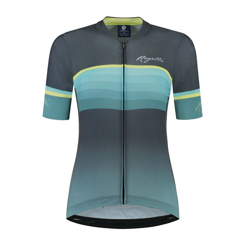 Rogelli IMPRESS II women's t-shirt mint-yellow sárga póló