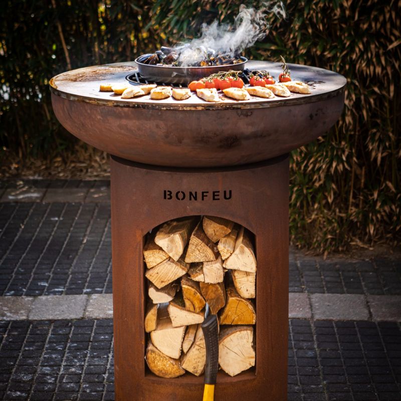 Inny Bonfeu Bonbiza Open rusty garden fire pit 8002R Egyéb