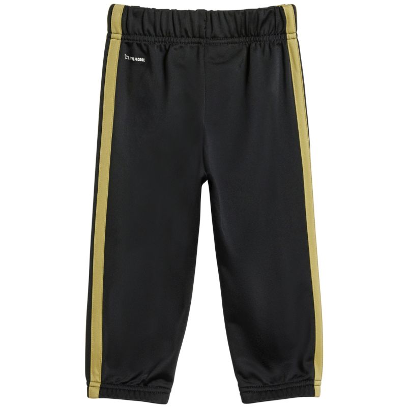 adidas Essentials Climacool Kids Tracksuit Black and Gold JC8857