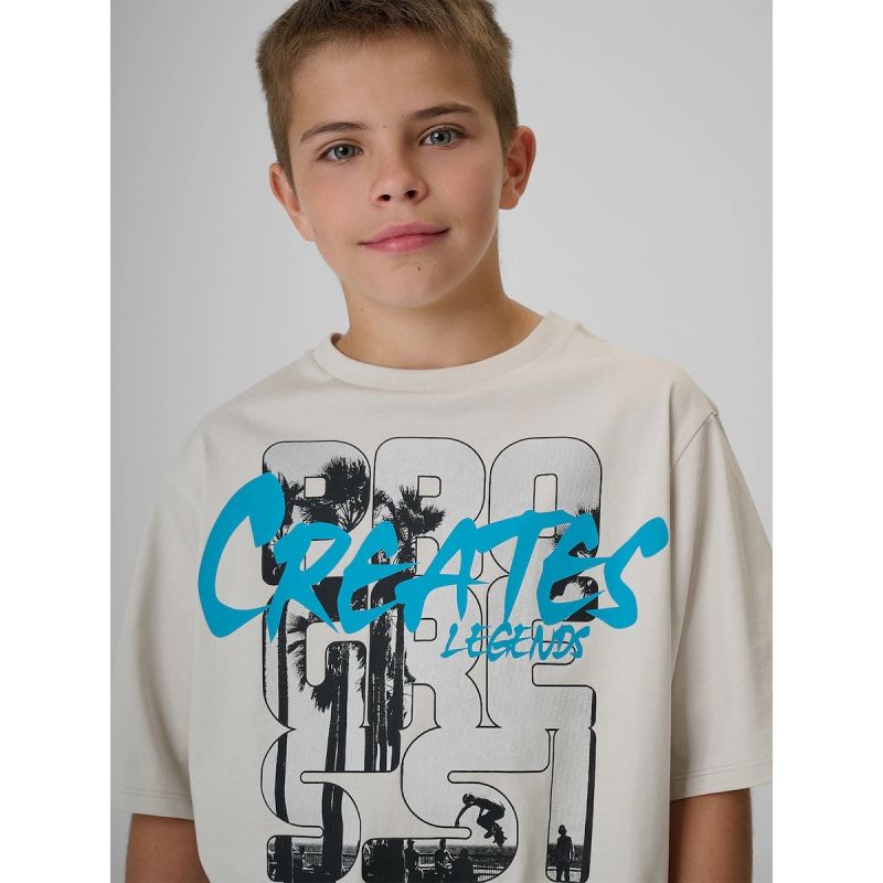 4F Boy's cotton T-shirt 158/164 ruházat 4FJRSS26TTSHM4167-27S