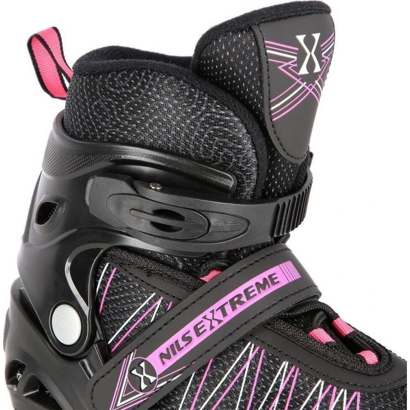 Nils Extreme NH11912 A 2in1 roller skates with replaceable hockey blade 31-34 Jr 16-21-045 fekete utcai cipő