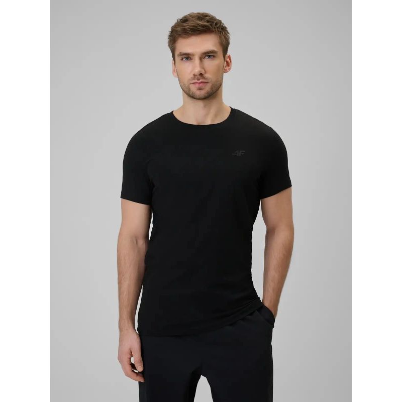 4F Men's plain cotton T-shirt 5xl ruházat 4FWMM00TTSHM3340-20S