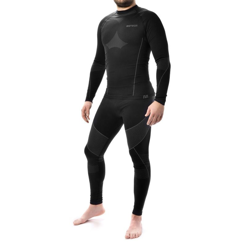 Meteor thermal underwear M/LM fekete férfi termoaktív ruha 16687