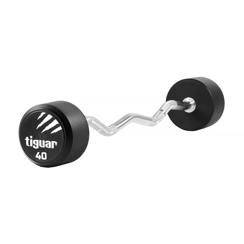 Tiguar Barbell broken PU 40 kg fekete kiegészítő TI-WLBPU040