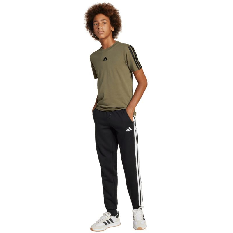Adidas Essentials kids' black fekete nadrág
