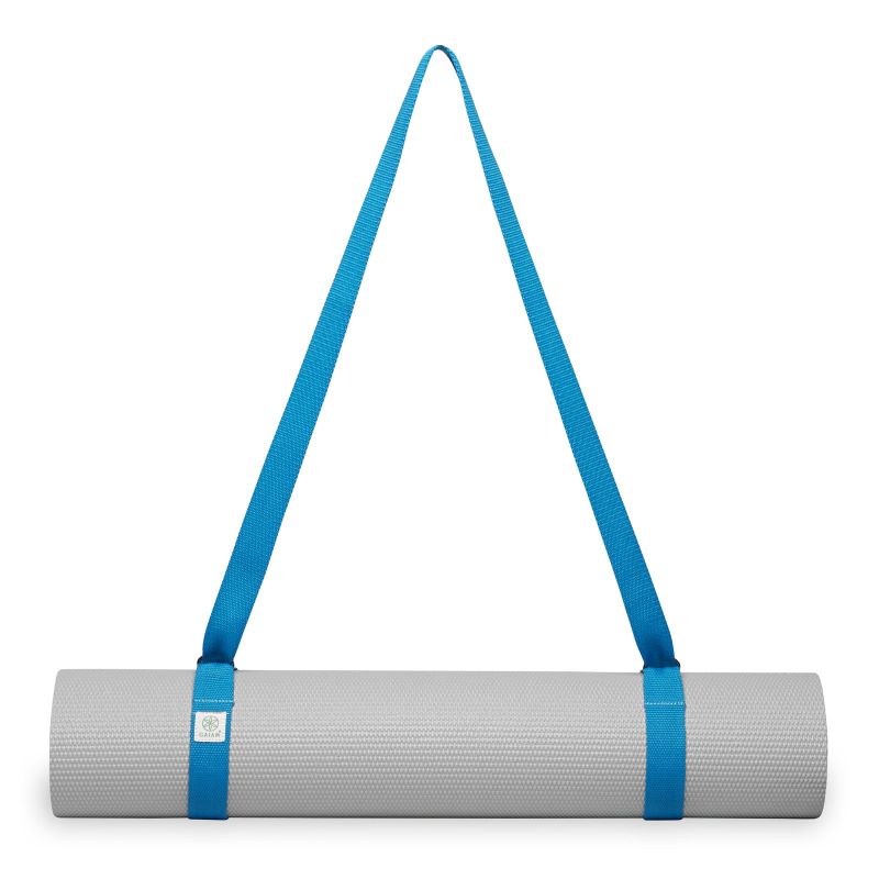 Gaiam Yoga Mat Strap Blue 61711BL Edzőfelszerelés