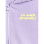 4F Girls' loose sweatshirt with hood 158/164 pulóver