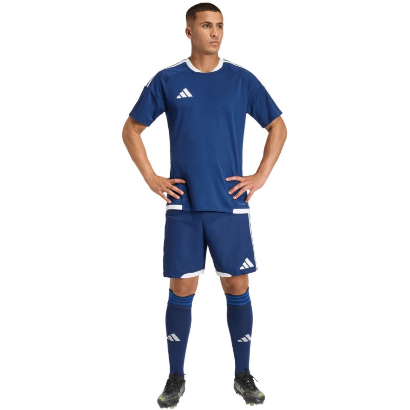 Adidas Men's Tiro 26 Competition Match Jersey Navy Blue and White fehér férfi póló KA6168