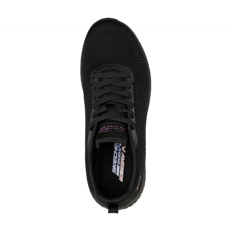 Skechers Memory Foam Bobs Squad Chaos W 117209 BBK shoes Cipő