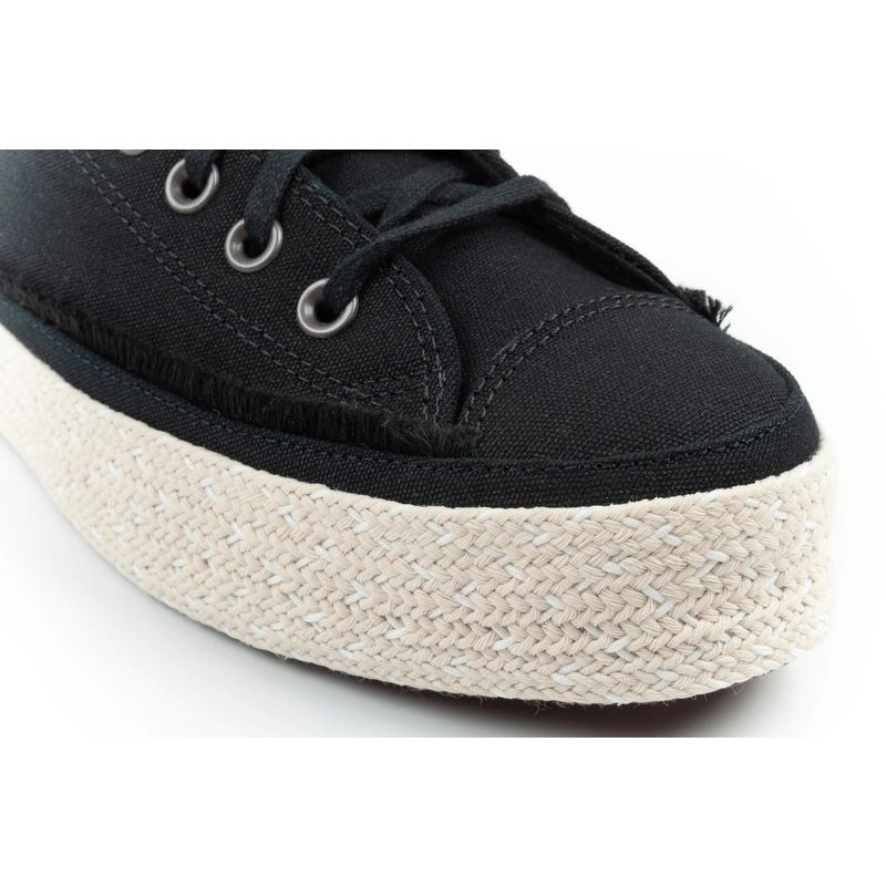 Converse Chuck Taylor women's sports espadrilles fashionable comfortable fekete cipő