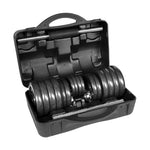 Rebel Active Adjustable Dumbbells In A Case With A Bar, Set 30 Kg edzőfelszerelés RBA-2327-30