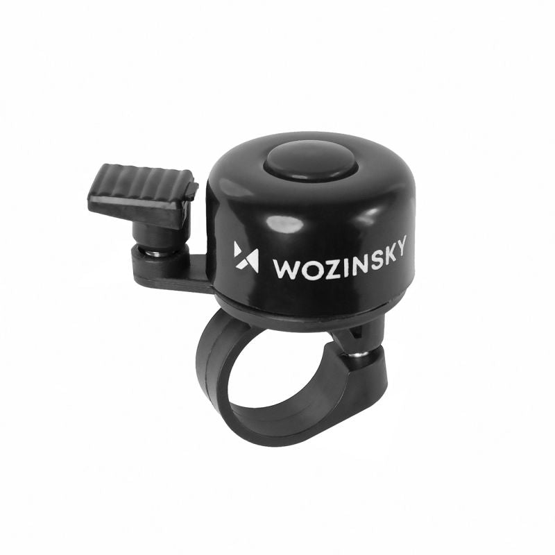 Wozinsky WDR-B1 Bicycle Bell for Bikes and Scooters, Mechanical Aluminum - Black fekete elektronika 304004-210635