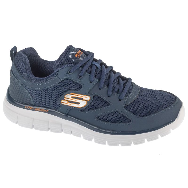 Skechers Burns Agoura Navy Blue sötétkék utcai cipő 52635-NVOR