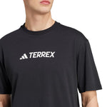 Men's adidas Terrex Classic Logo T-shirt black JF9143 fekete póló