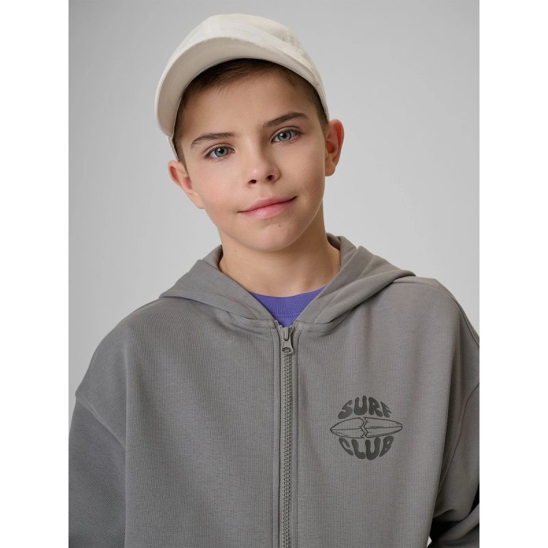 4F Boy's loose hooded sweatshirt 158/164 kapucnis pulóver 4FJRSS26TSWSM2934-25S