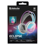 Defender Eclipse RGB Headphones with Microphone White
