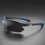 Rockbros 10007 Polarized Cycling Glasses - Black and Blue czarny || niebieski training equipment