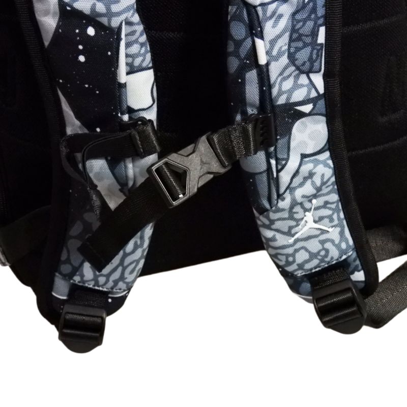 AIR Jordan Jam Patrol Backpack Sport School Backpack – fekete hátizsák MA0924-F69